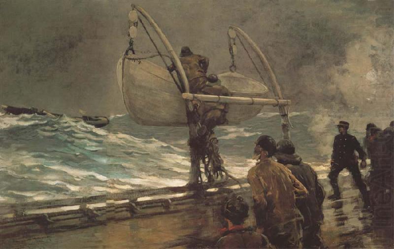 Das Notsignal, Winslow Homer